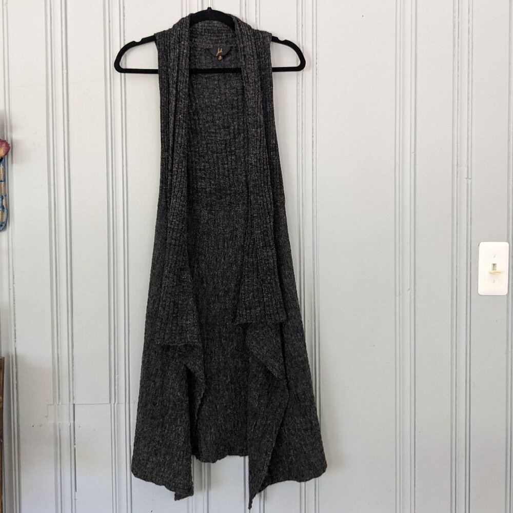Jack Sleeveless Ribbed Duster